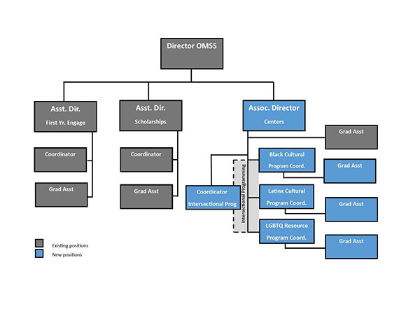An organizational chart from an email sent on June 29 2017.