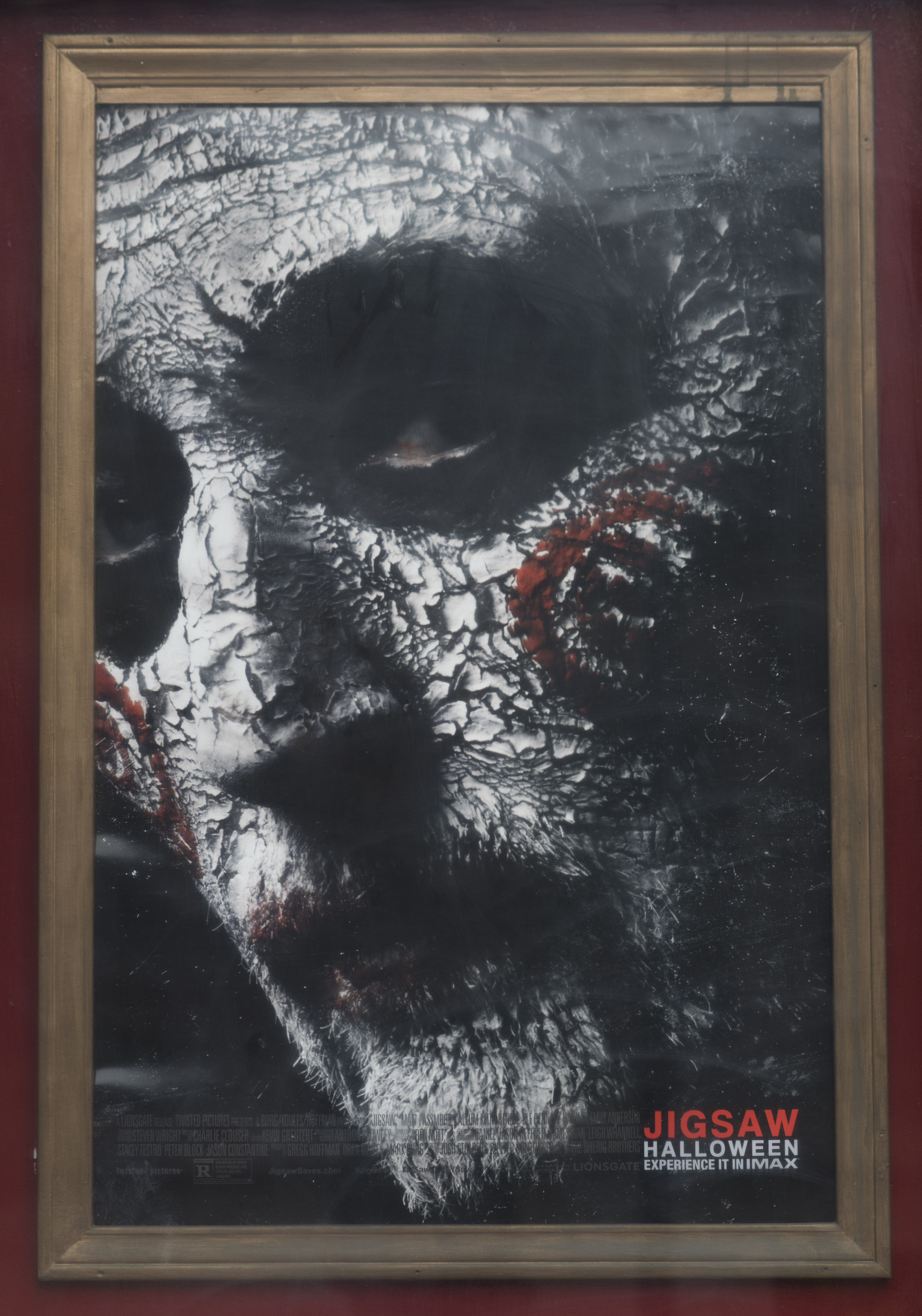 Jigsaw movie poster. (Cody Corrall, 14 East)