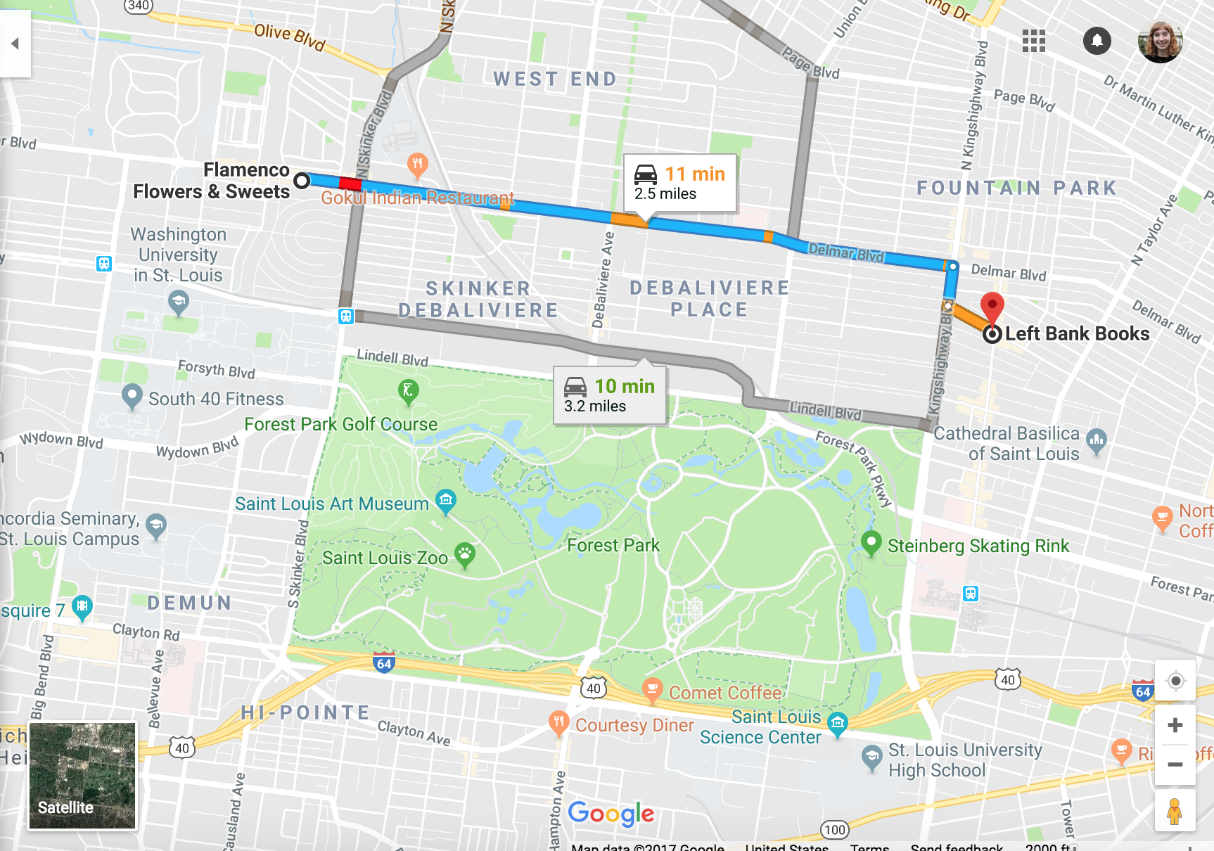 Google Map Neighborhood 2