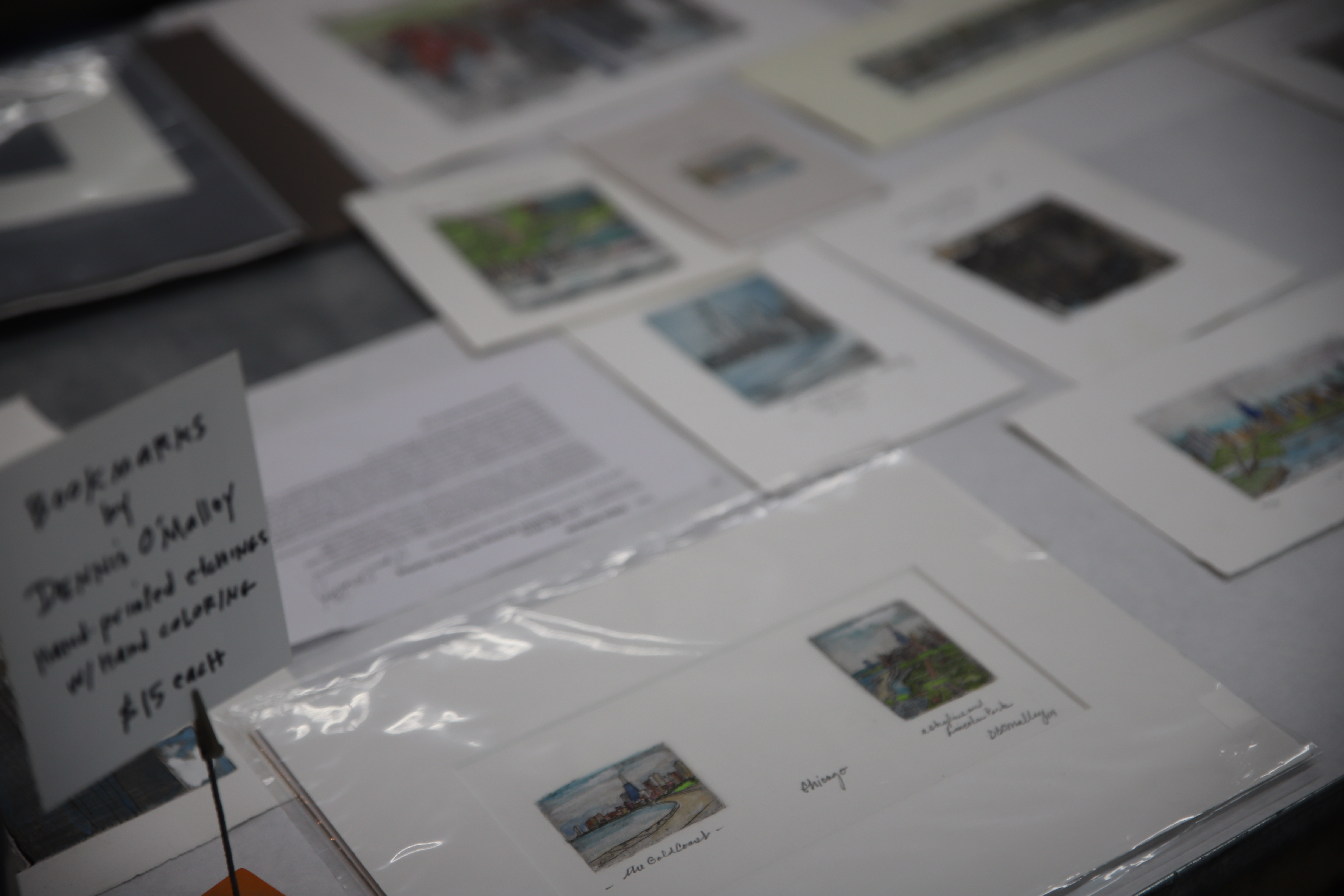 CPC artist prints available for purchase during Open House Chicago | photo by Jana Simovic