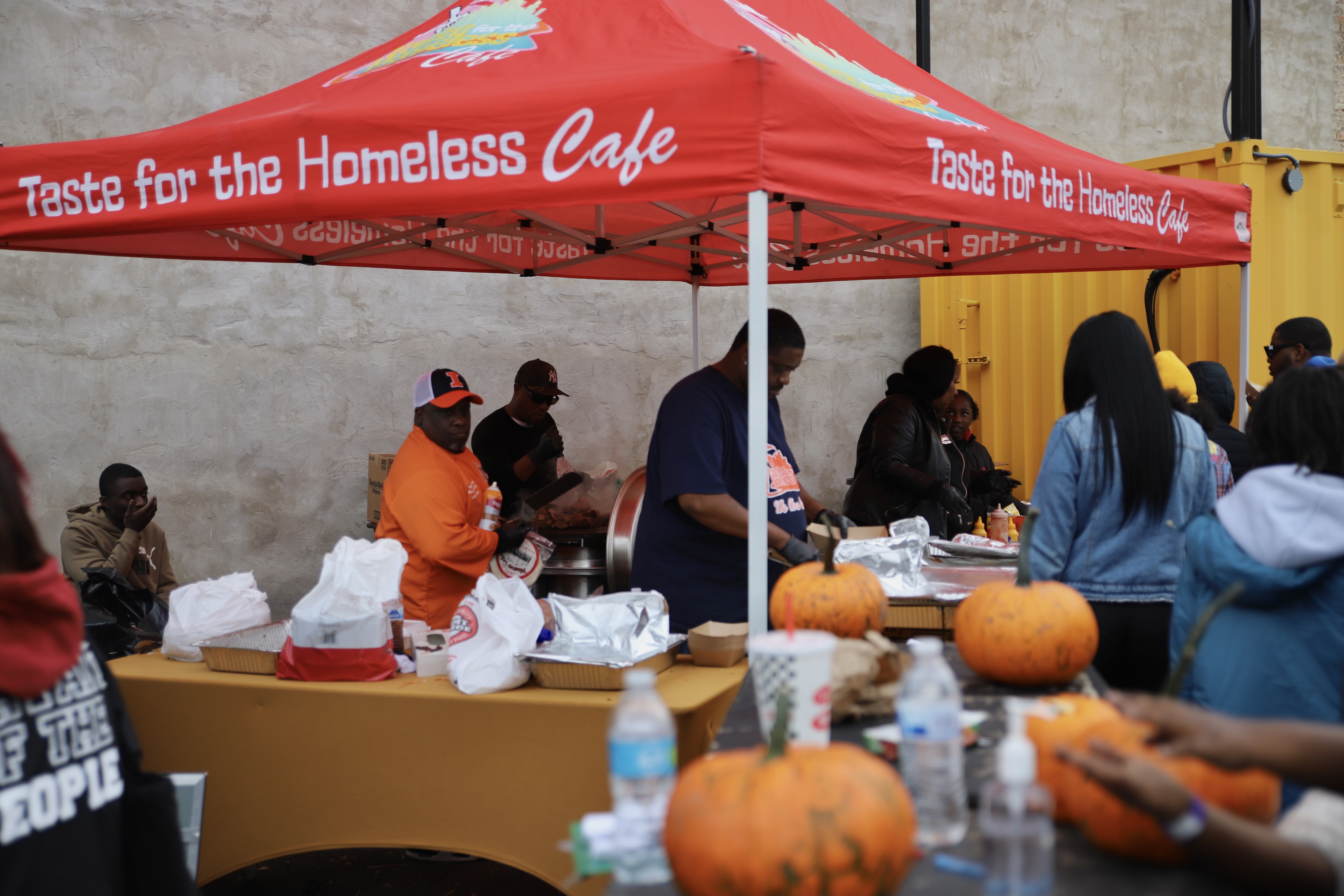 Taste for the Homeless vending at the Fall Festival | photo by Jana Simovic